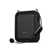 Wireless Personal Voice Amplifier with Portable Microphone Headset, 18W Rechargeable Microphone Speaker