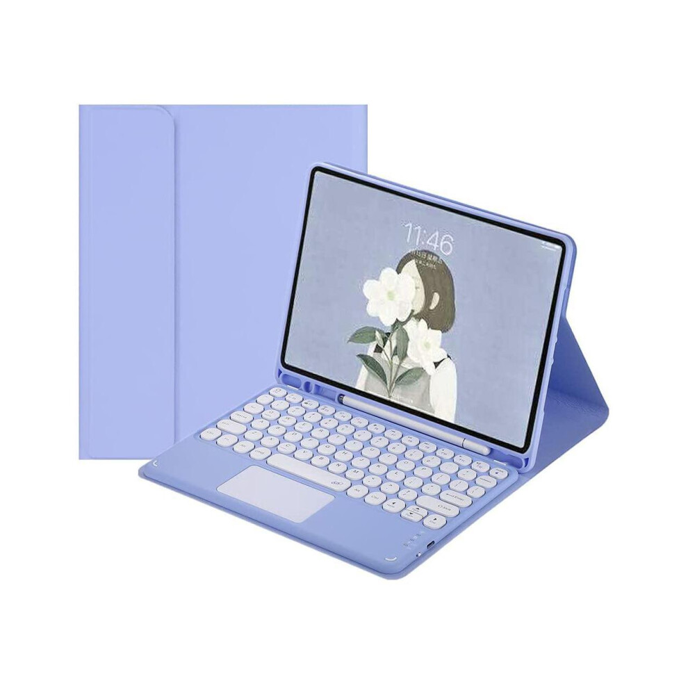 Keyboard Cover Case for iPad 9.7 inch 6th 5th Gen Pro 9.7 Air 2 &1 with Touchpad Pen Holder