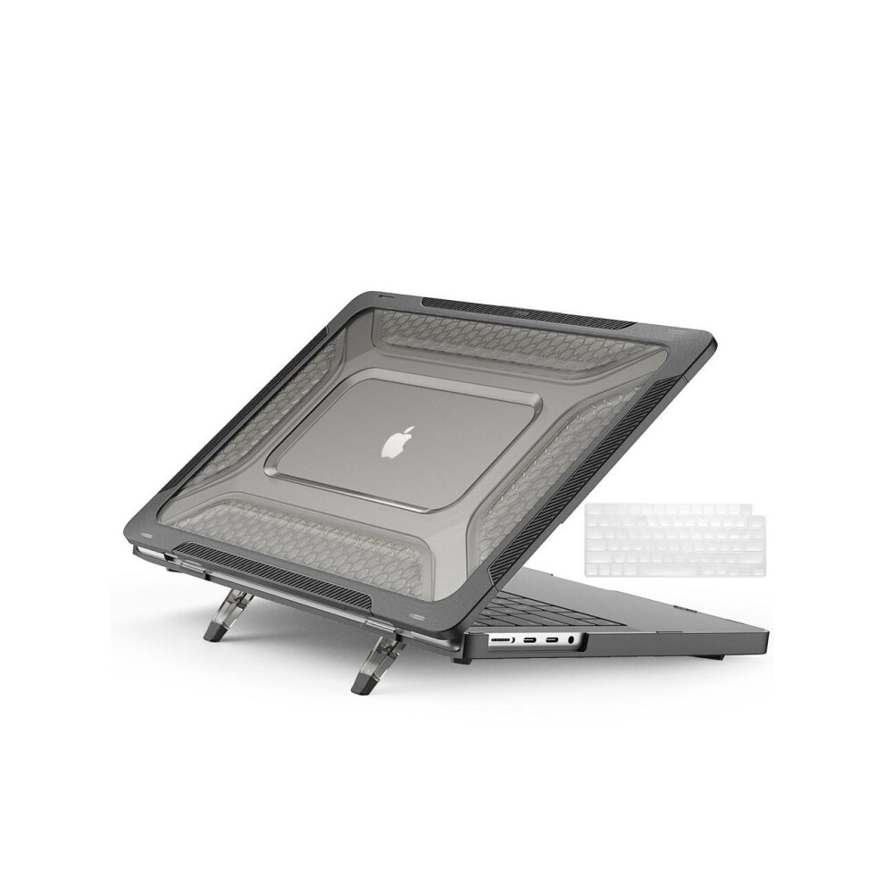 Macbook Pro 14 Inch Case 2021 2022 Release A2442 Protective Cover With Fold Kickstand And Keyboard Skin 712145925376