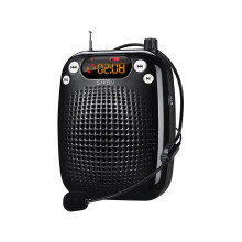 Mini Microphone Voice Amplifier Portable Rechargeable Loudspeaker, Teacher Wired Voice Amplifier with Headset, Microphone Voice Amplifier Headset for
