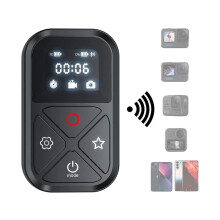 Wireless Smart Remote Control for GoPro Hero 10 Hero 9 Hero 8 GoPro Max, Waterproof with LCD Indicator Magnet Charger Port Wrist Strap for Go Pro 10 9
