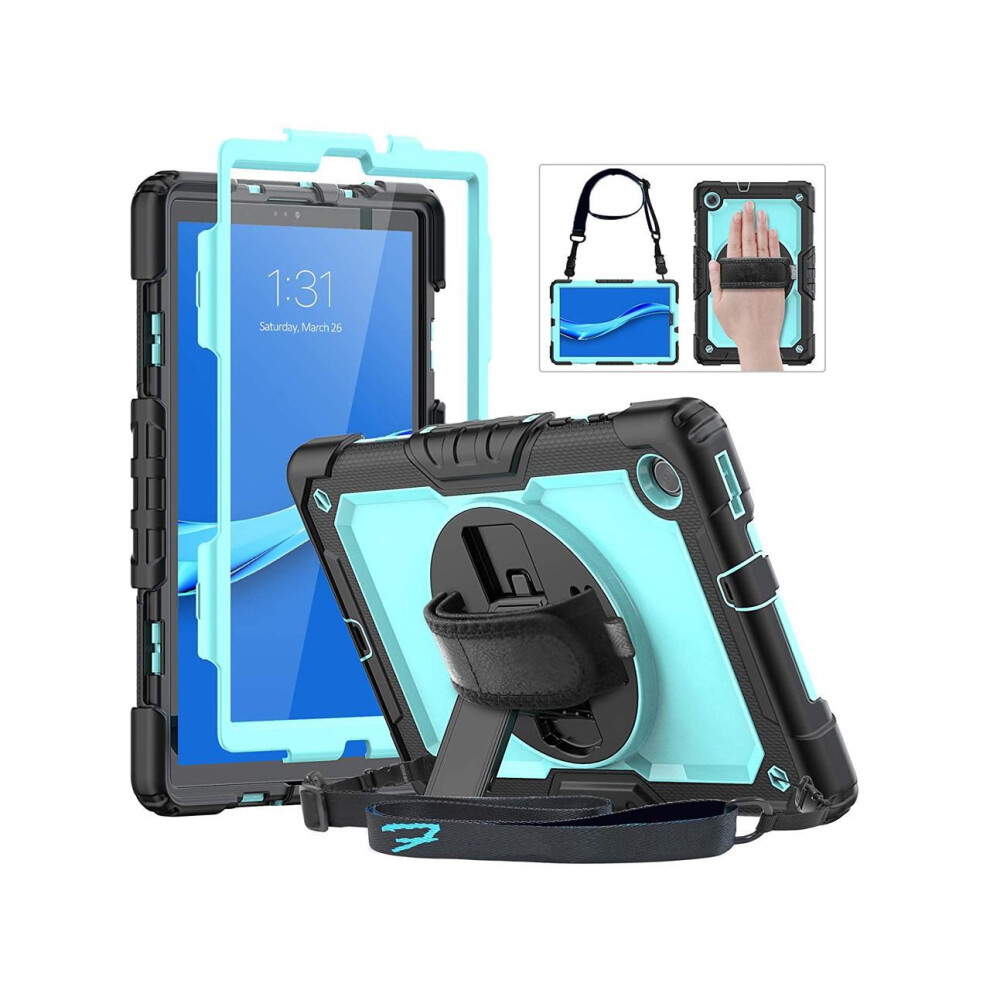 Cover Case For Lenovo Tab M10 Plus 10.3 Inch Fhd Tb-X606f/Tb-X606x With Screen Protector Stand Shoulder Strap 727829151163