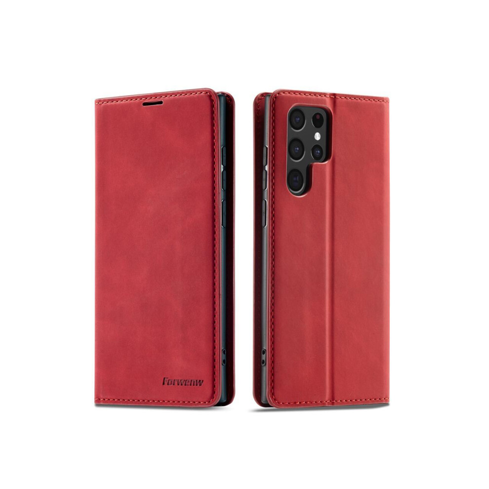 Samsung Galaxy S22 Ultra 5G 6.8 Inch 2022 Case,Pu Leather Cover 746964501190