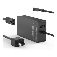 Surface Pro Surface Laptop Charger, 65W Charger [Updated Version] Compatible with Surface Pro 8 / Pro X / Pro 7 / Pro 6 / Pro 5 / Pro 4 / Pro 3, Surfa