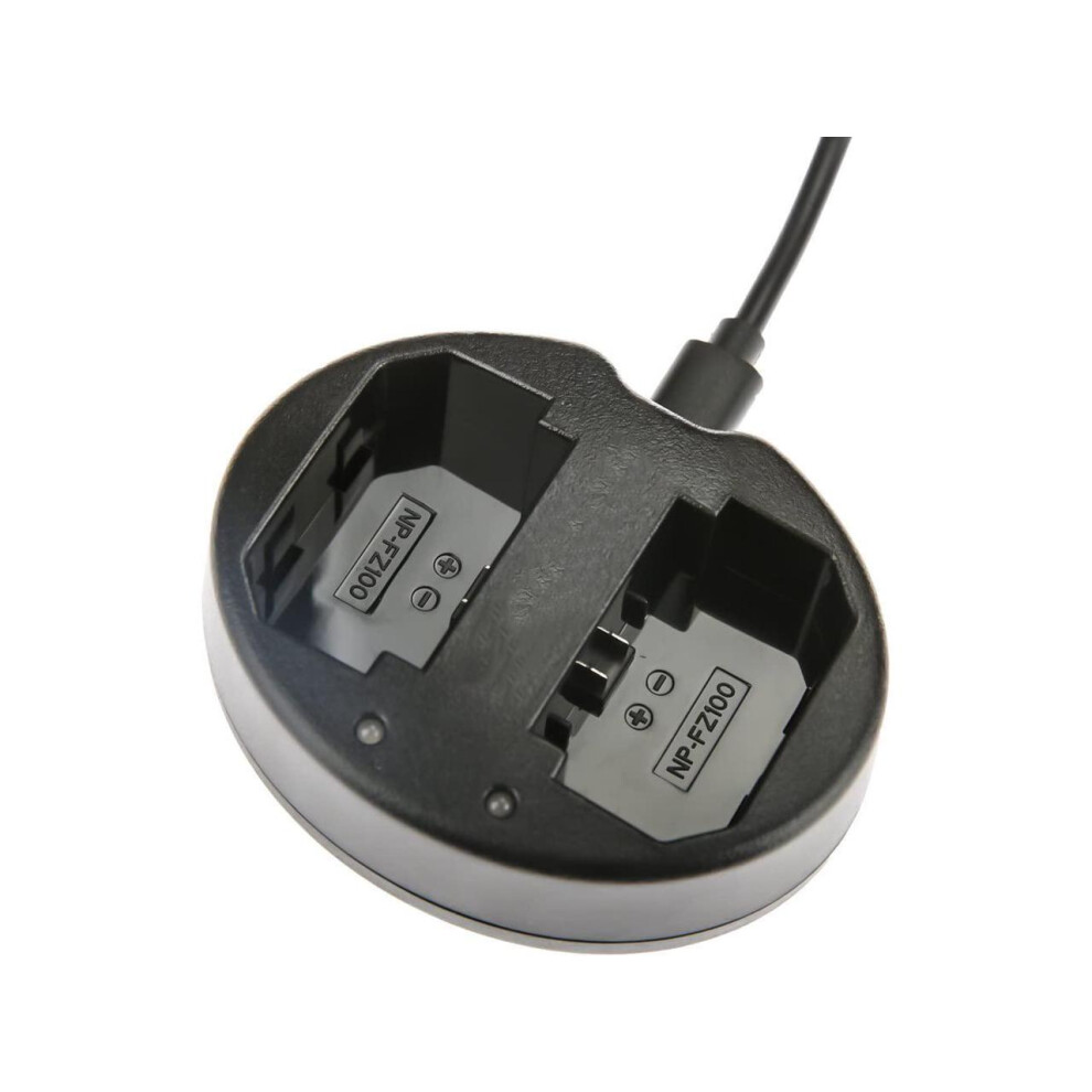 Dual Usb Charger For Sony Np-Fz100, Bc-Qz1 And Sony A1, Sony A6600, Alpha 9, Sony A9, Sony Alpha 9R, Sony A9r, Sony Alpha 9S, Sony A7riii, A7r3, Sony 746964949428