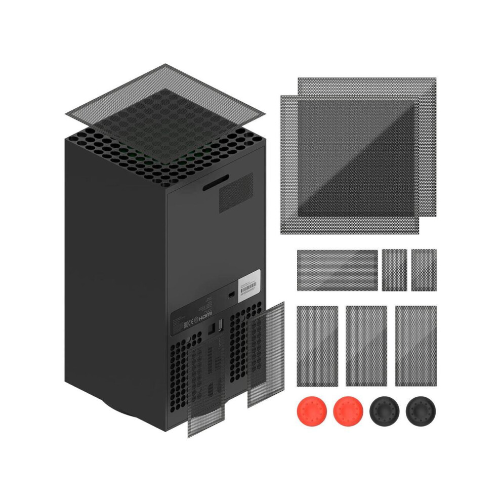 Dust Filter For Xbox Series X, Vent Dust Filter Cover Top Case Dust Proof Filter Cover For Xbox Series X- 2 Pack 746964949787