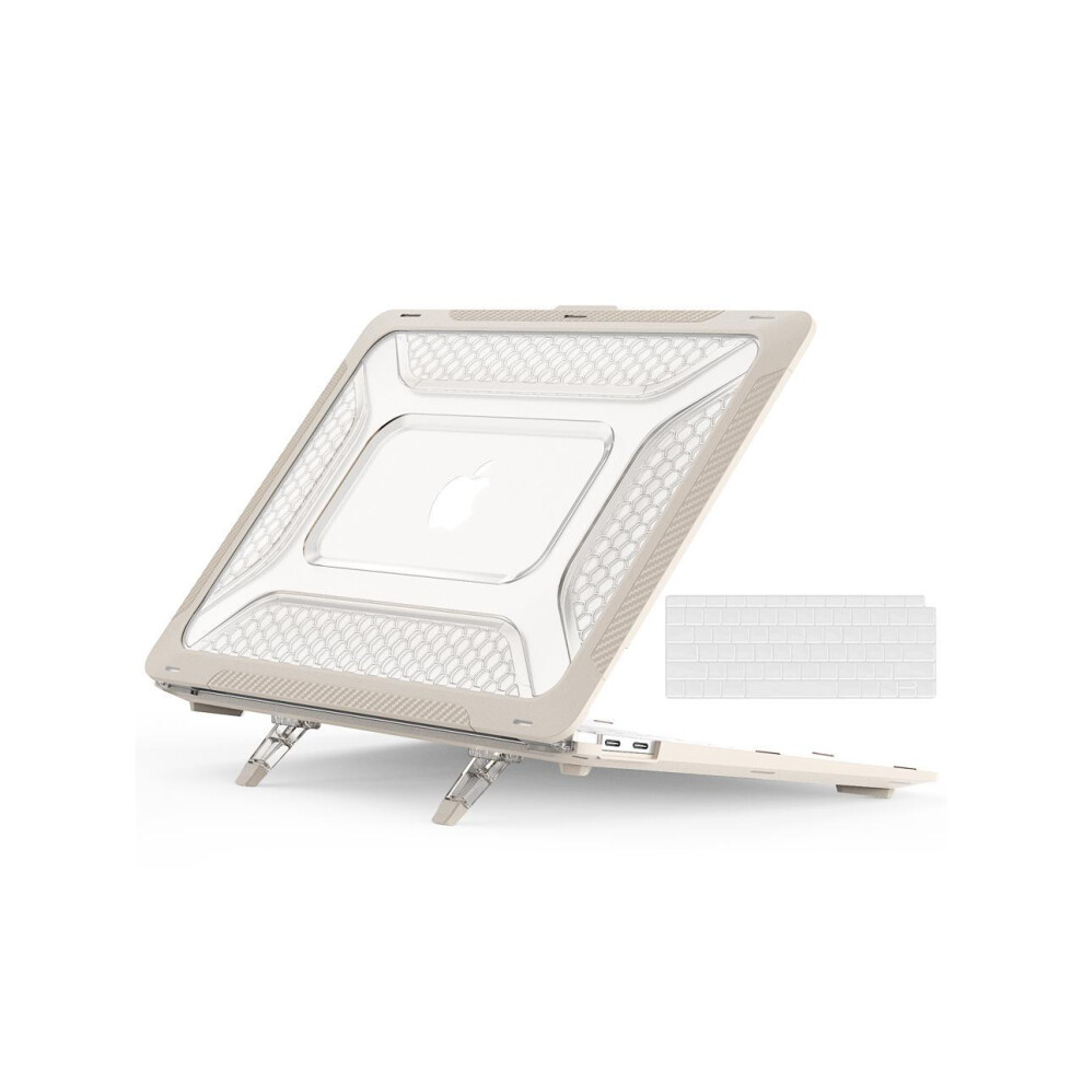 Macbook Air 13 Inch Case 2022, 2021-2018 A2337 M1 A2179 A1932 Shockproof Cover With Stand & Keyboard Cover 746964982081