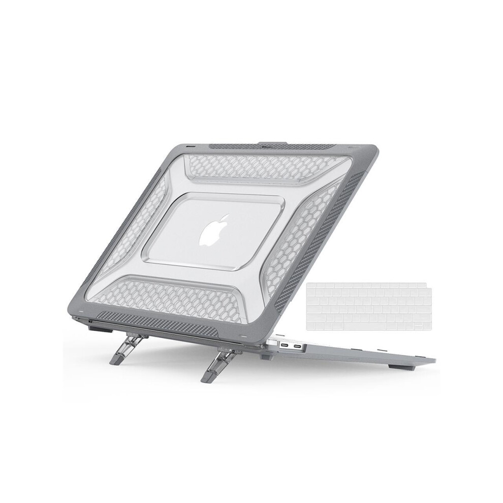 Macbook Air 13 Inch Case 2022, 2021-2018 A2337 M1 A2179 A1932 Shockproof Cover With Stand & Keyboard Cover 746964982104