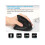 Left Handed Mouse, Wireless 2.4G USB Lefty Left Hand Ergonomic Vertical Mouse, Less Noise - Black 5