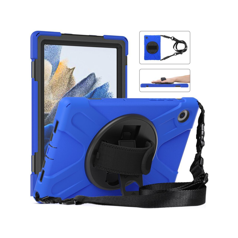 Photos - Other for Computer Case for Samsung Galaxy Tab A8 10.5 inch , Shockproof Cover with Stand Pen Holder Shoulder Belt 2022