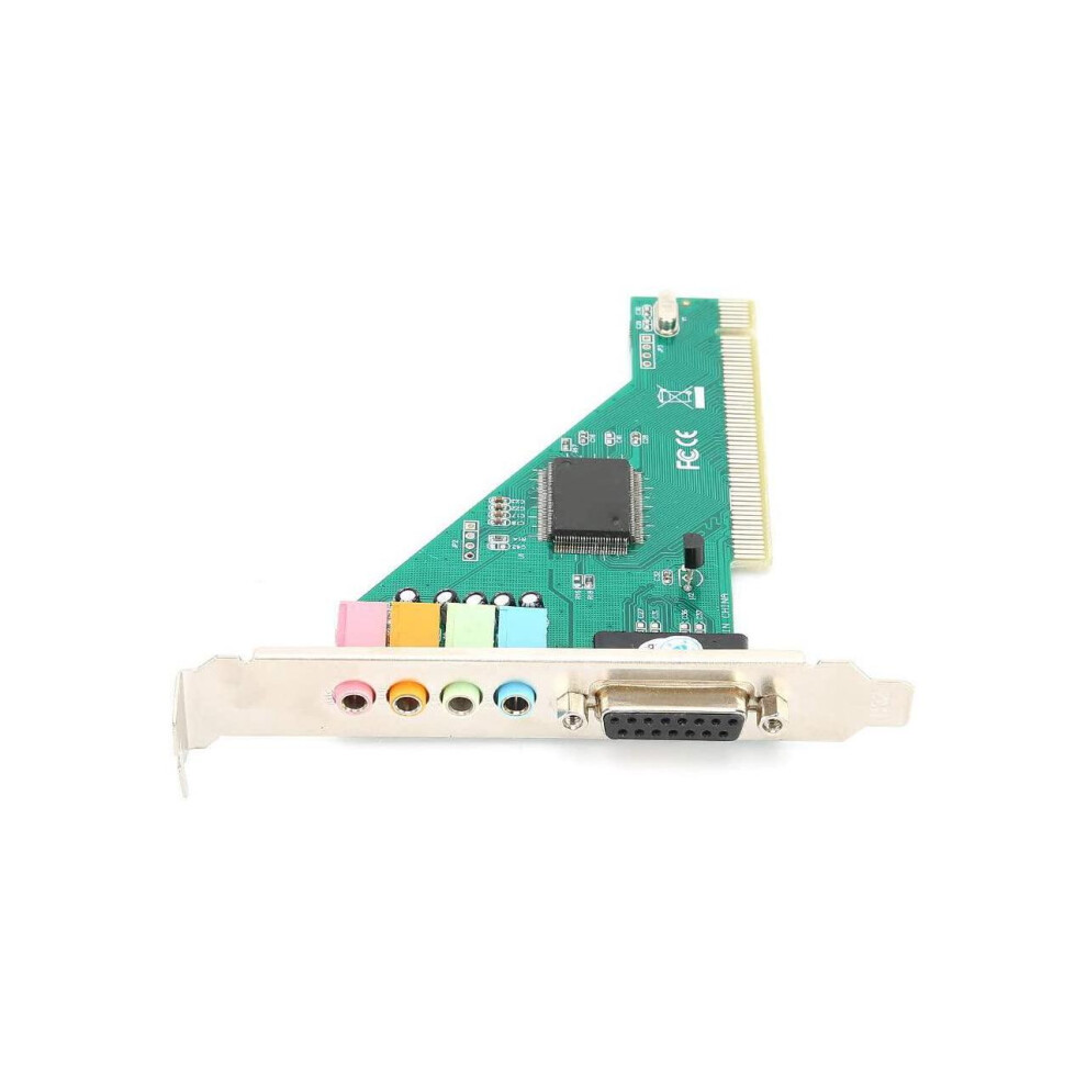 Sound Card,120Db Pci Plug And Play Sound Card Channel 4.1 For Computer Desktop Internal Audio Karte Stereo Surround Cmi8738 727095078539