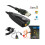 External 7.1 Channel USB Sound Card Mic Headphone Adapter Cable for PC Laptop 3