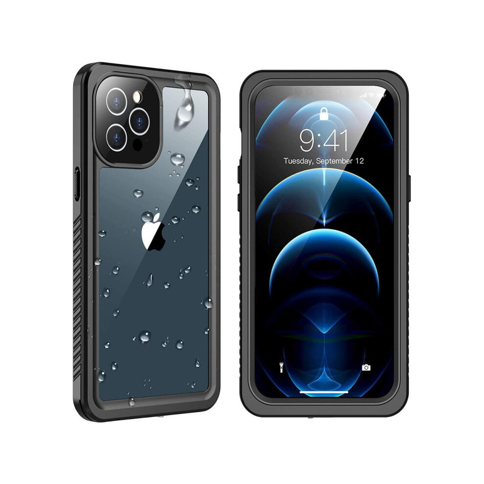 Iphone 12 Pro Case 6.1 Inch, Waterproof Cover With Built-In Screen Protector 727720275418
