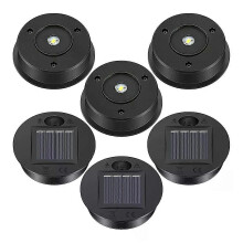6 stuks vervangende zonnelampen, bovenste 7 lumen, zonnelantaarnonderdelen, LED-zonnepaneel, lantaarndekselverlichting