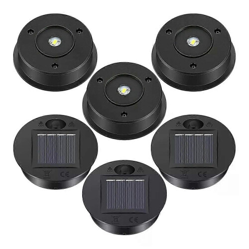 6 τμχ Αντικατάσταση ηλιακών φώτων Top 7 Lumens ηλιακά εξαρτήμα