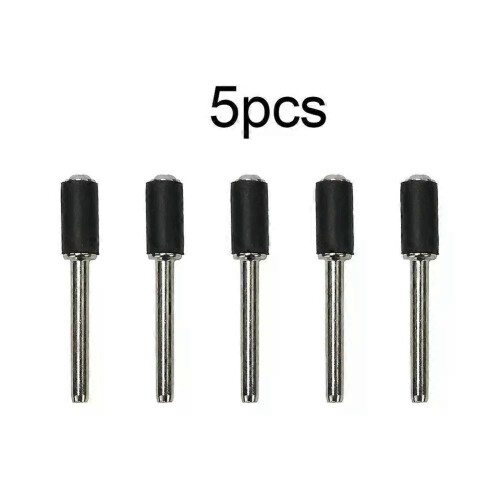 5 τμχ Τροχοί λείανσης 127mm/317mm/635mm Rubber Shank Mandrels Silver 95mm Λειαντι