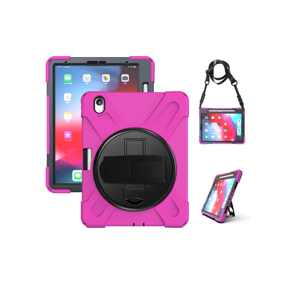 Ipad Pro 11 Inch Case 2021 2020 2018 3Rd 2Nd 1St Generation, Shockproof Cover With Hand /Shoulder Strap 727720276286
