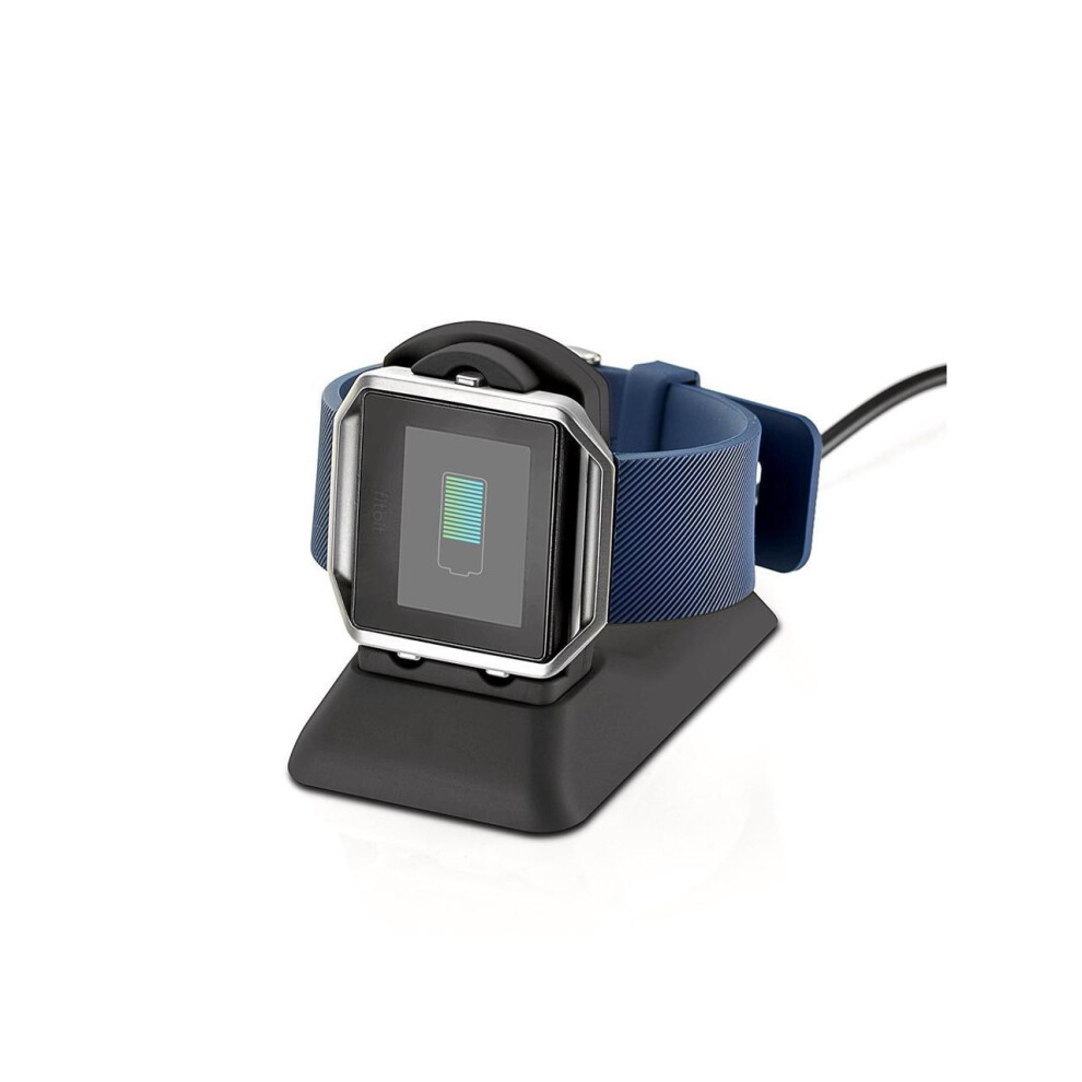 Fitbit Blaze Charger Charging Stand Accessories Fitbit Blaze Charging Dock Station Cradle Holder Charging Clip Premium Plastic Bracket Cable For Fitbi 727720276309