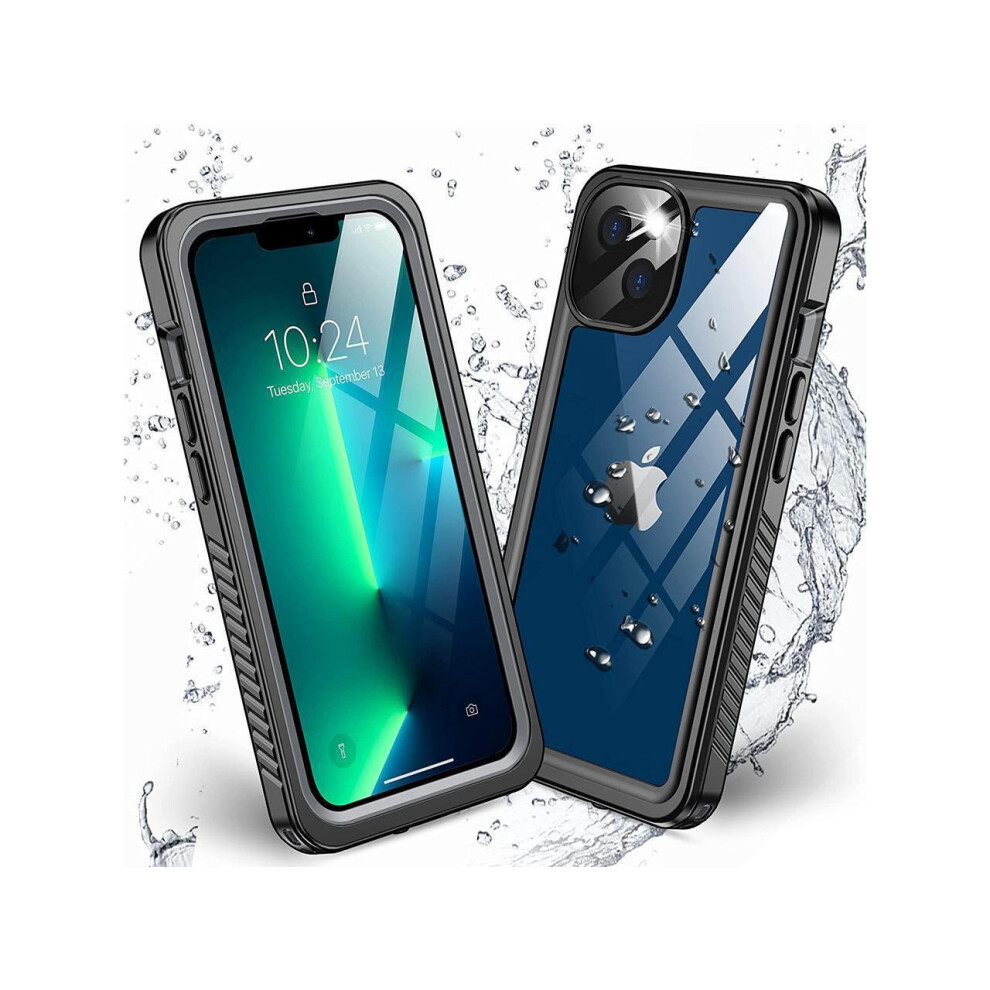 Waterproof Case For Iphone 13 6.1 Inch 5G 2021 With Built-In Screen Protector Protection Ip68 Underwater Shockproof Phone Cover 609808274585