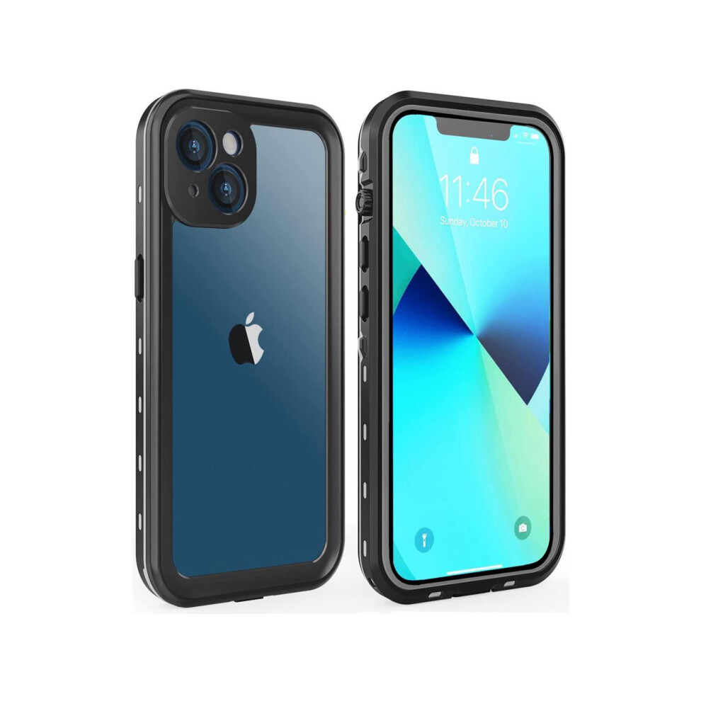 For Iphone 13 Case Waterproof Shockproof Dustproof Full-Body With Built-In Screen Protector,Underwater Protective Cover 609808274592