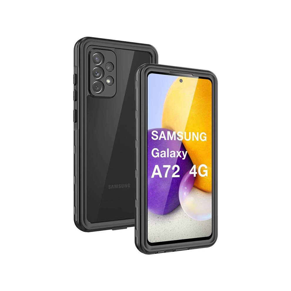 Samsung Galaxy A72 4G Waterproof Case, Underwater Case Built-In Screen Protector,Shockproof Protective Cover For Galaxy A72 4G (Not Fit For 5G) 609808274707