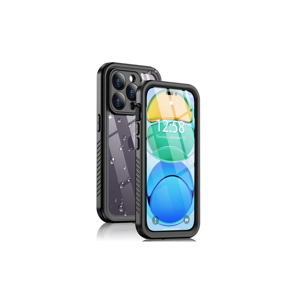 For Iphone 14 Pro Case Waterproof, Shockproof Bumper Cover With Built-In Screen Protector,Dustproof Phone Case For Iphone 14 Pro 5G 6.1 Inch 609808274646