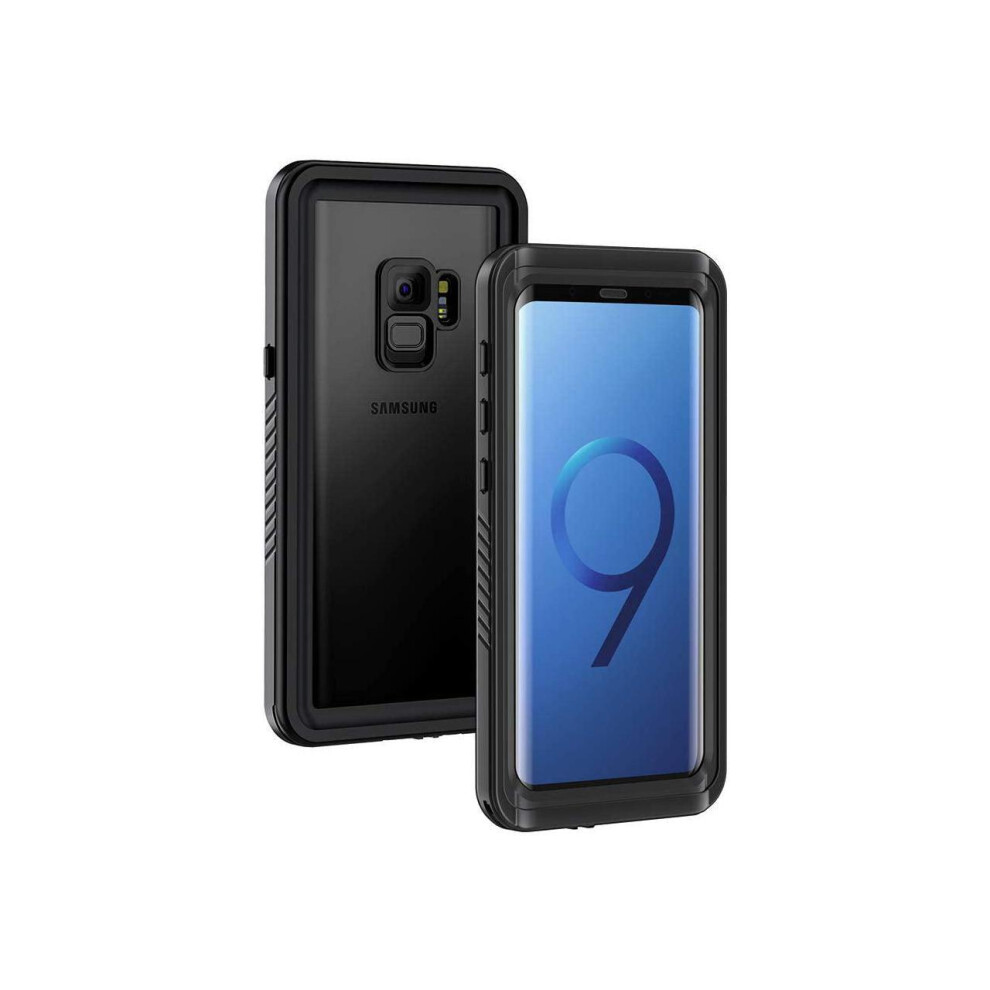 Samsung Galaxy S9 Case, Ip68 Waterproof Dustproof Shockproof Case With Screen Protector, Underwater Protective Clear Cover For Galaxy S9 5.8 Inch 609808274776