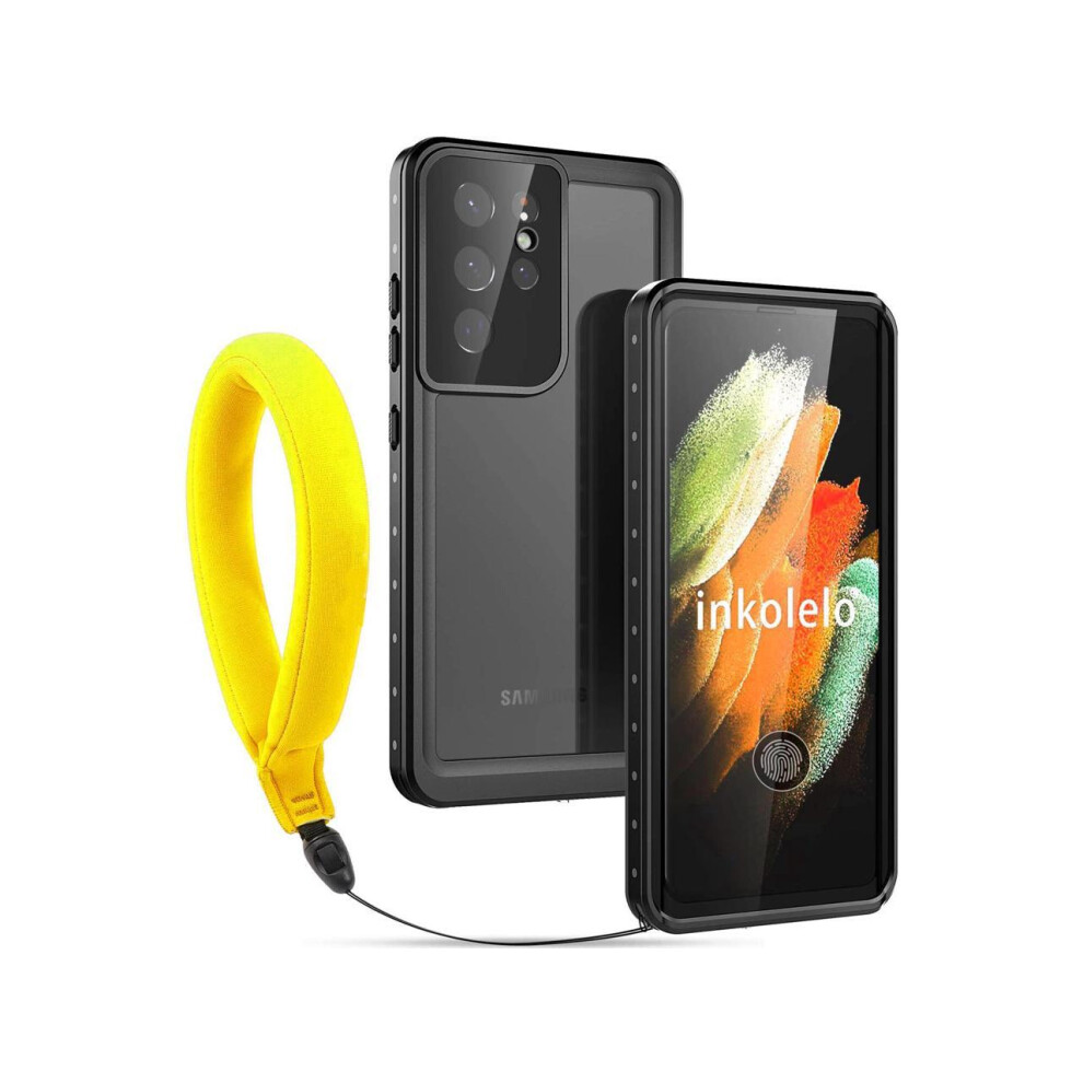 Werleo Samsung Galaxy S21 Ultra Waterproof Case, Built-In Screen Protector With Floating Strap, Ip68 Waterproof Shockproof Cover For Galaxy S21 Ultra 6.8 Inc