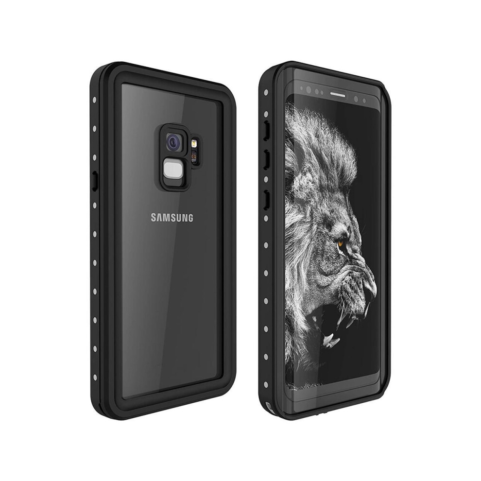 Galaxy S9 Waterproof Case, Waterproof Shockproof Dustproof Case Built In Screen Protector With Touch Id For Samsung Galaxy S9 5.8 Inch 609808274769