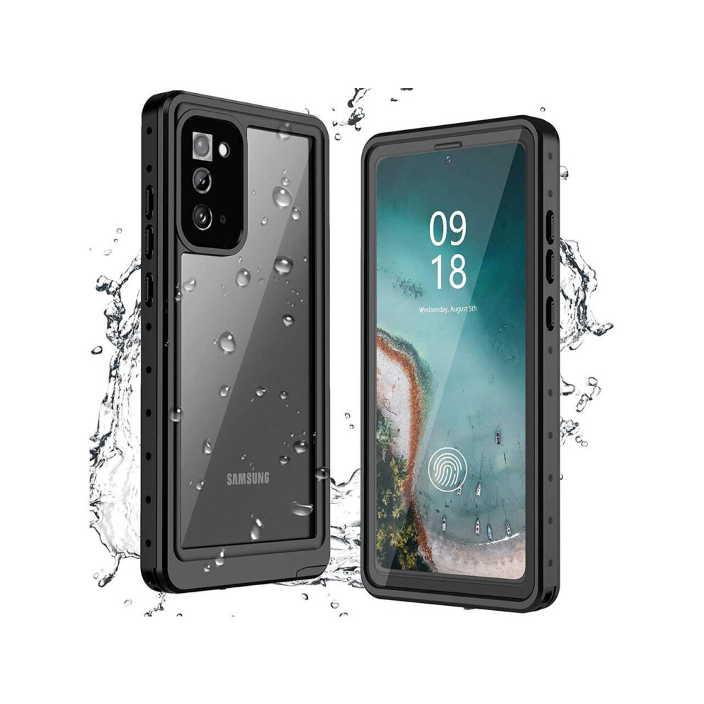 For Samsung Galaxy Note 20 Case Waterproof, Built In Screen Protector Protective Shockproof Ip68 Underwater Case For Galaxy Note 20 6.7 Inch 609808274899