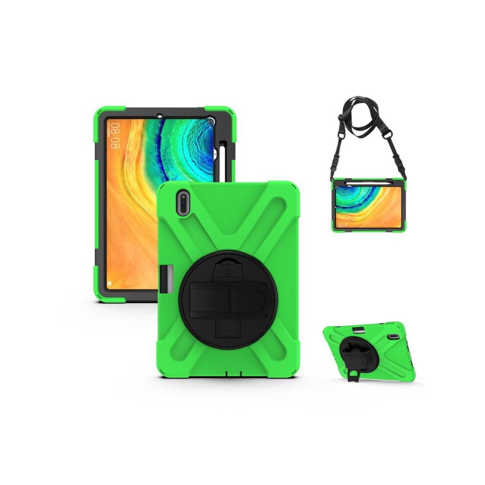 Case For Huawei Matepad Pro 10.8 Inch Shockproof Protective Cover With Kickstand / Pencil Holder / Hand Strap / Shoulder Strap 609808274110