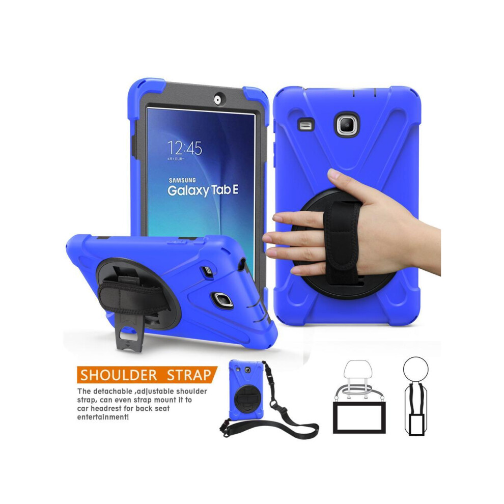 Samsung Galaxy Tab E 8.0 Case Model Sm-T375 Sm-T377 Sm-T378 Shockproof Protective Cover 698552118658