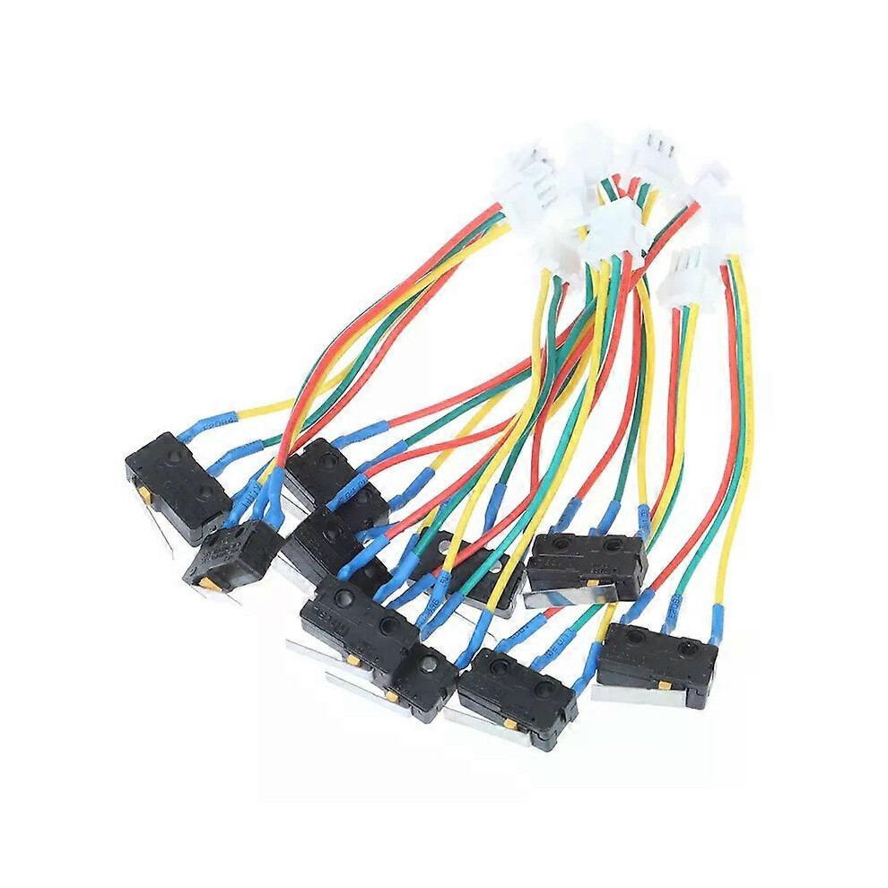 Lot de 10 micro-interrupteurs de chauffe-eau à gaz à trois fils pour cuisine