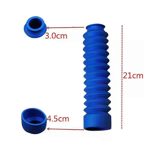 2 τμχ Universal Rubber Protector Μοτοσικλέτας μπροστινό κάλυμμα πιρουνι