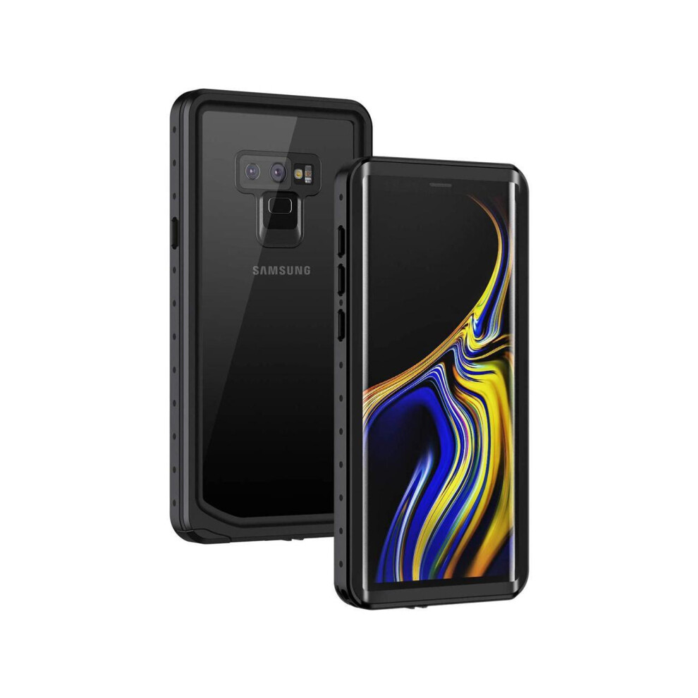 Samsung Galaxy Note 9 Phone Case, Ip68 Waterproof Shockproof Case With Built-In Screen Protector, Protective Clear Cover For Galaxy Note 9 6.4 Inch 609808274967