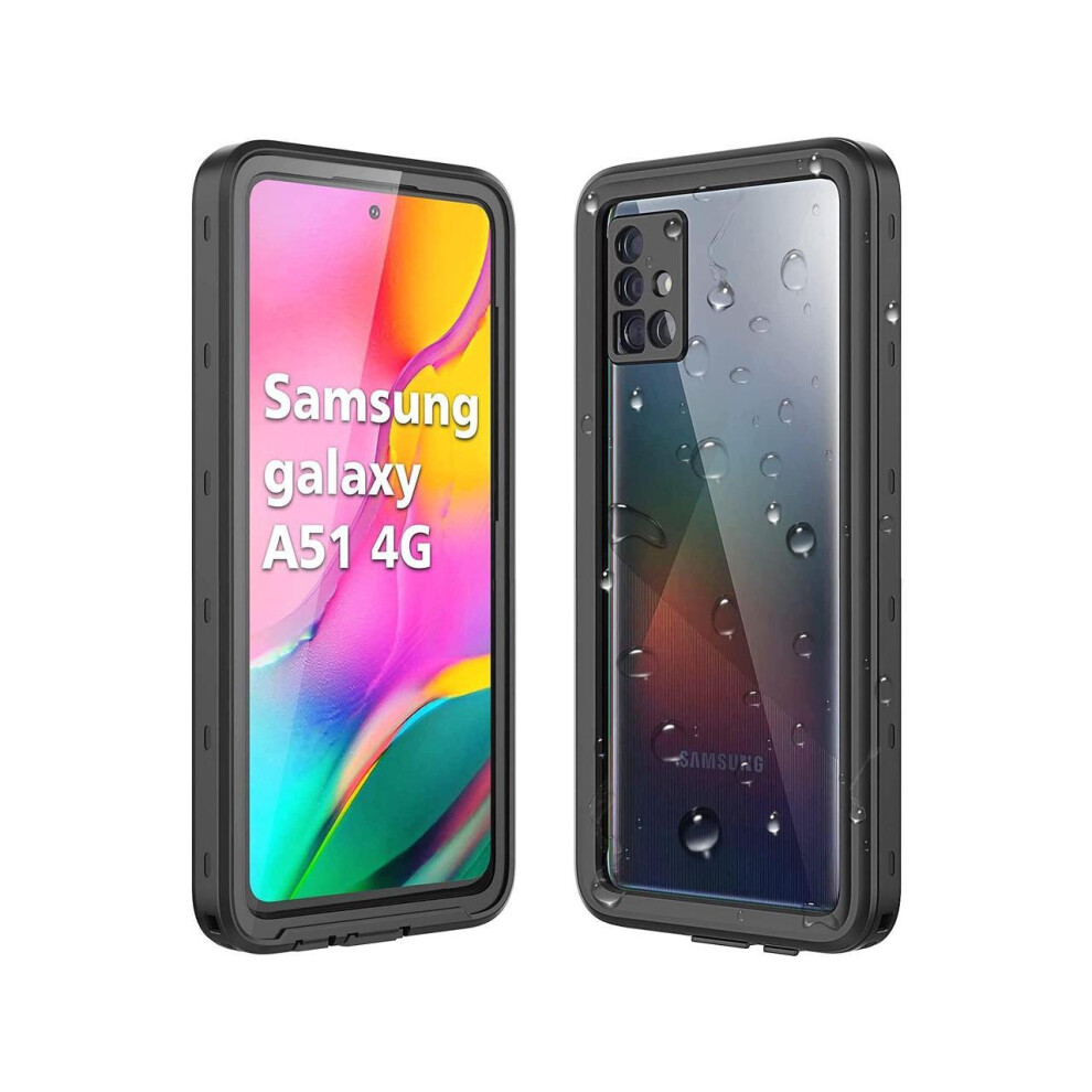 Samsung Galaxy A51 4G Case, Ip68 Waterproof Dustproof Shockproof Case With Screen Protector Underwater Protective Cover For Galaxy A51 4G [Not Fit 5G] 609808275049