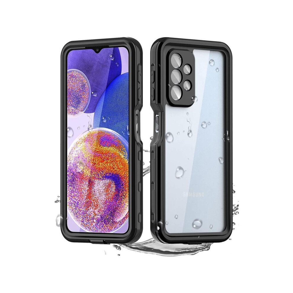 Samsung Galaxy A23 Waterproof Case With Built-In Screen Protector, Dustproof Shockproof Protective Phone Cover For Samsung A23 4G / A23 5G 6.6 Inch 609808275094