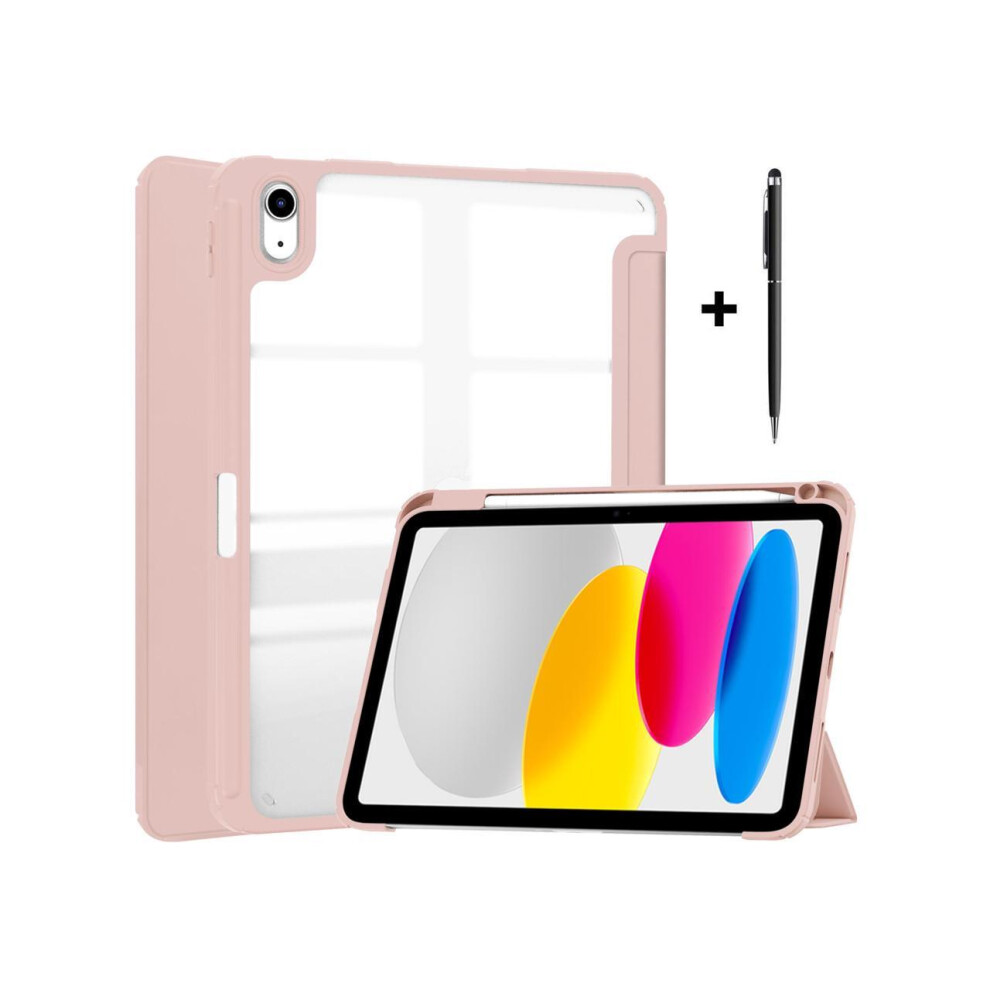 Photos - Other for Computer Case for New iPad 10th Generation 10.9 Inch  with Pencil Holder / Universal Stylus Pen, Slim Protective Smart Stand Cove 2022