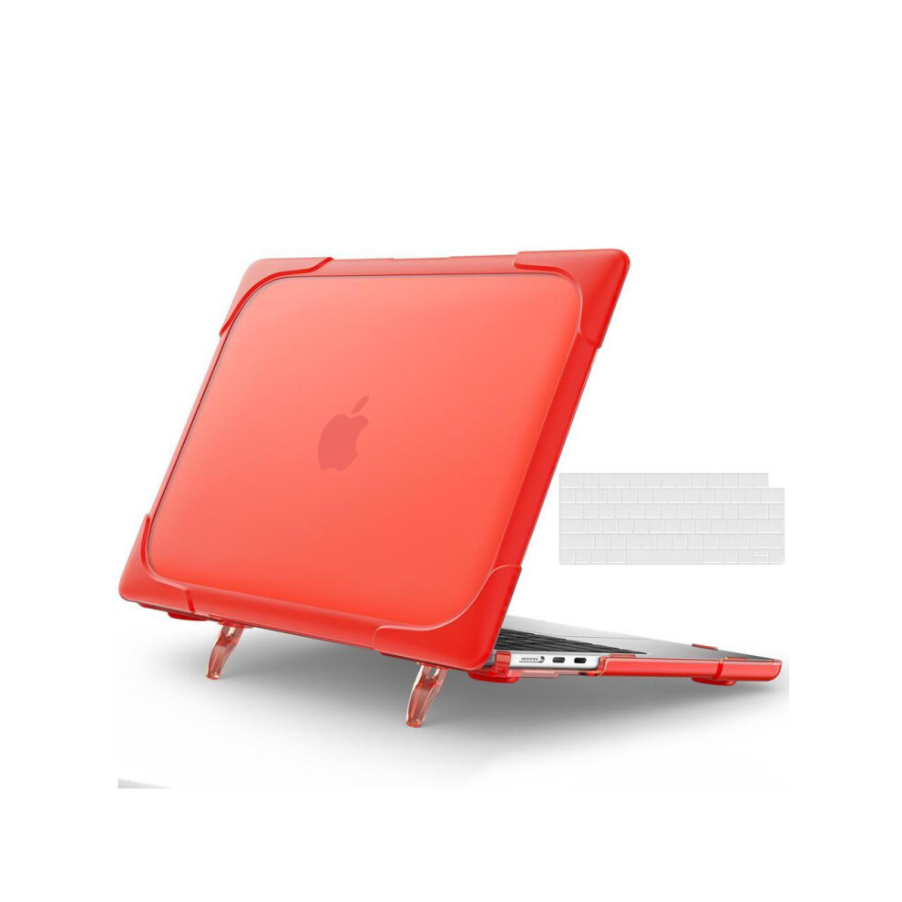 Hard Shell Case For Macbook Air 13.6 Inch 2022 Model A2681 With M2 Chip & Touch Id, Protective Cover With Kickstand & Transparent Keyboard Cover 609808276589