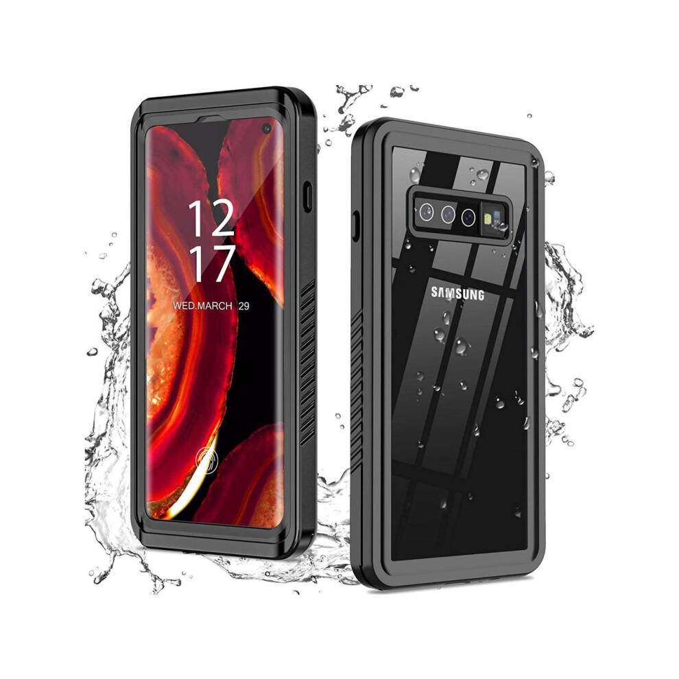 For Samsung Galaxy S10 4G Case, S10 Waterproof Case With Built-In Screen Protector, Protective Shockproof Ip68 Waterproof Clear Case For Samsung Gal 609808275315