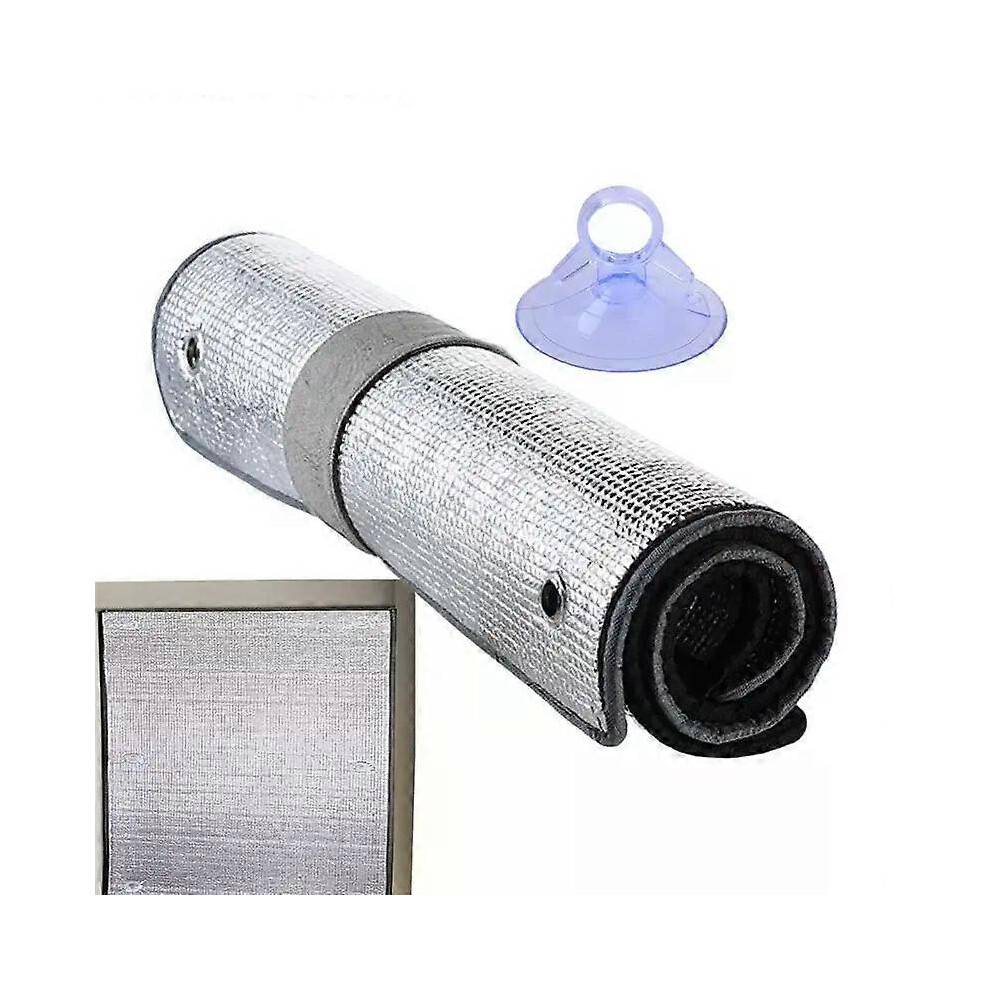 Film d'aluminium double face pour isolation des fenêtres de camping-car, bouclier thermique pour toit,