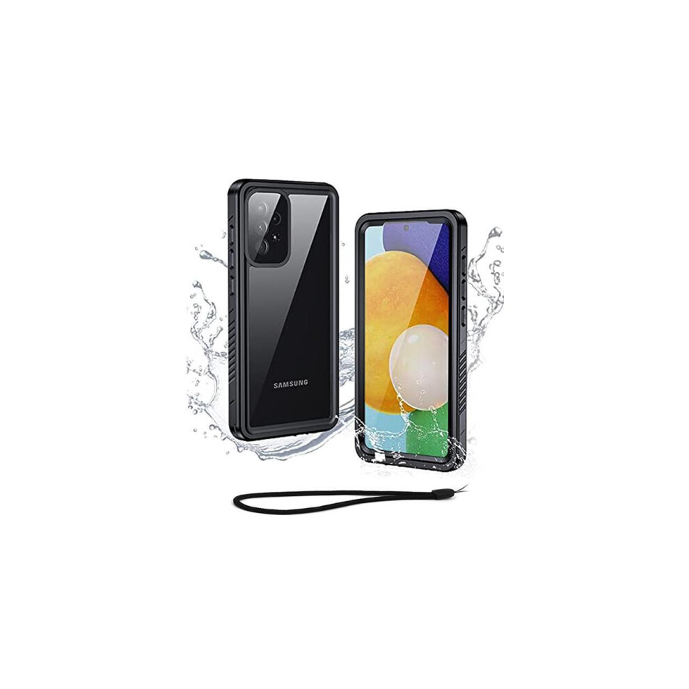 Samsung Galaxy A72 Case Waterproof, Shockproof Bumper Case With Built-In Screen Protector, Dustproof Phone Cover For Galaxy A72 4G/5G 6.7 Inch 609808275483
