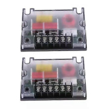 2 stuks auto 2-weg audioluidspreker frequentieverdeler audioluidspreker woofer golffilter 200W crossoverfilter