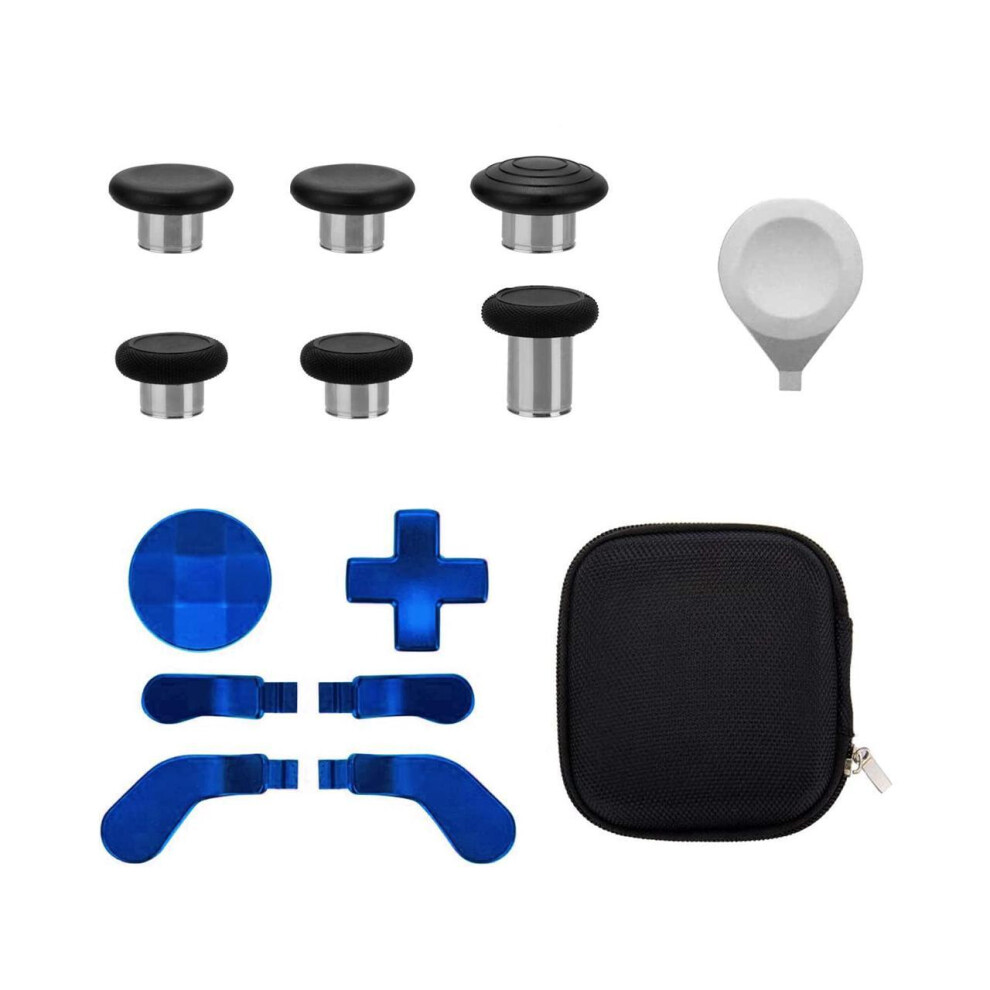 Xbox One Elite Series 2 Controller Accessories, Metal Thumbsticks Replacement, Mod Swap Joysticks, Paddles, D-Pads, Adjustment Tool 609808277579