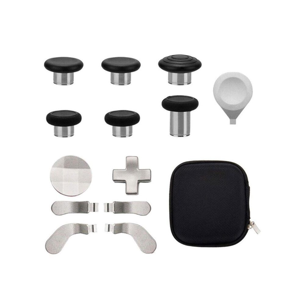 Xbox One Elite Series 2 Controller Accessories, Metal Thumbsticks Replacement, Mod Swap Joysticks, Paddles, D-Pads, Adjustment Tool 609808277593