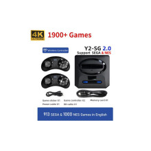 16 Bit Md Retro Video Game Wireless Console Game Stick 4k Hdmi Built-in 1913 Classic Games for Sega Genesis Mini / Mega Drive