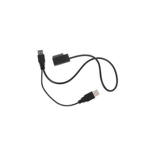 Usb 2.0 Type A To 13 pin( 7+6) Sata Adapter Cable External Power For Cd-rom Dvd-rom 1