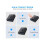 usb switch kvm usb hub 3.0 switcher selector kvm switch for keyboard pc mouse printer 1 pc sharing 2 devices 3