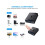 usb switch kvm usb hub 3.0 switcher selector kvm switch for keyboard pc mouse printer 1 pc sharing 2 devices 4