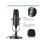 USB Microphone, Cardioid USB Microphone Condenser Microphone PC Gaming Computer Microphone with Round Support for Streaming, Podcasting, Vocal Recordi 6
